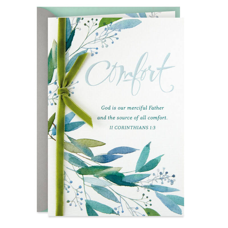 Hallmark Sympathy Card, Whatever Your Heart Needs Most Religious Sympathy Card