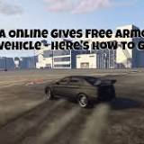 GTA Online Gives Free Armored Vehicle