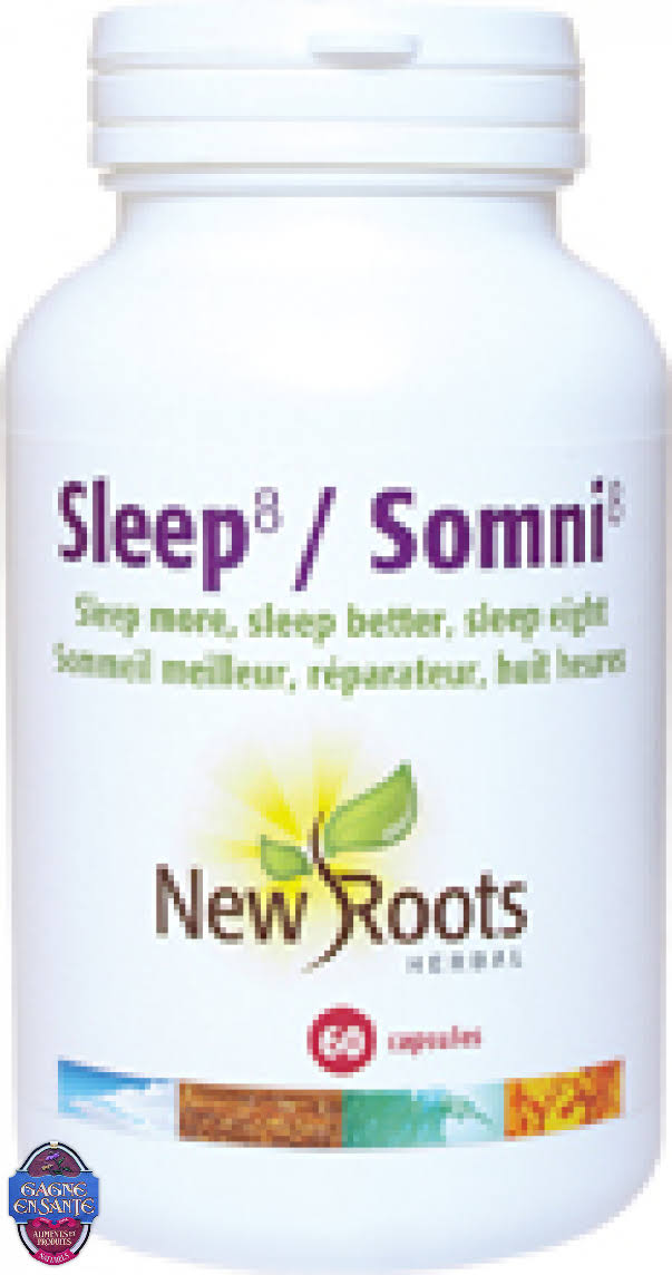New Roots Sleep 8 Supplement - 60 Capsules