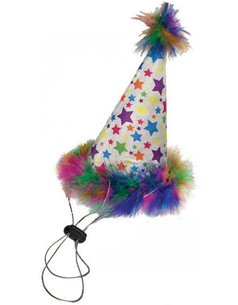 Huxley & Kent Birthday Superstar Pet Party Hat with Snugfit