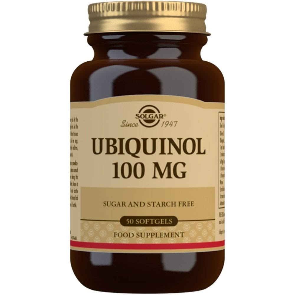 Solgar Ubiquinol Supplement - 50 Softgels