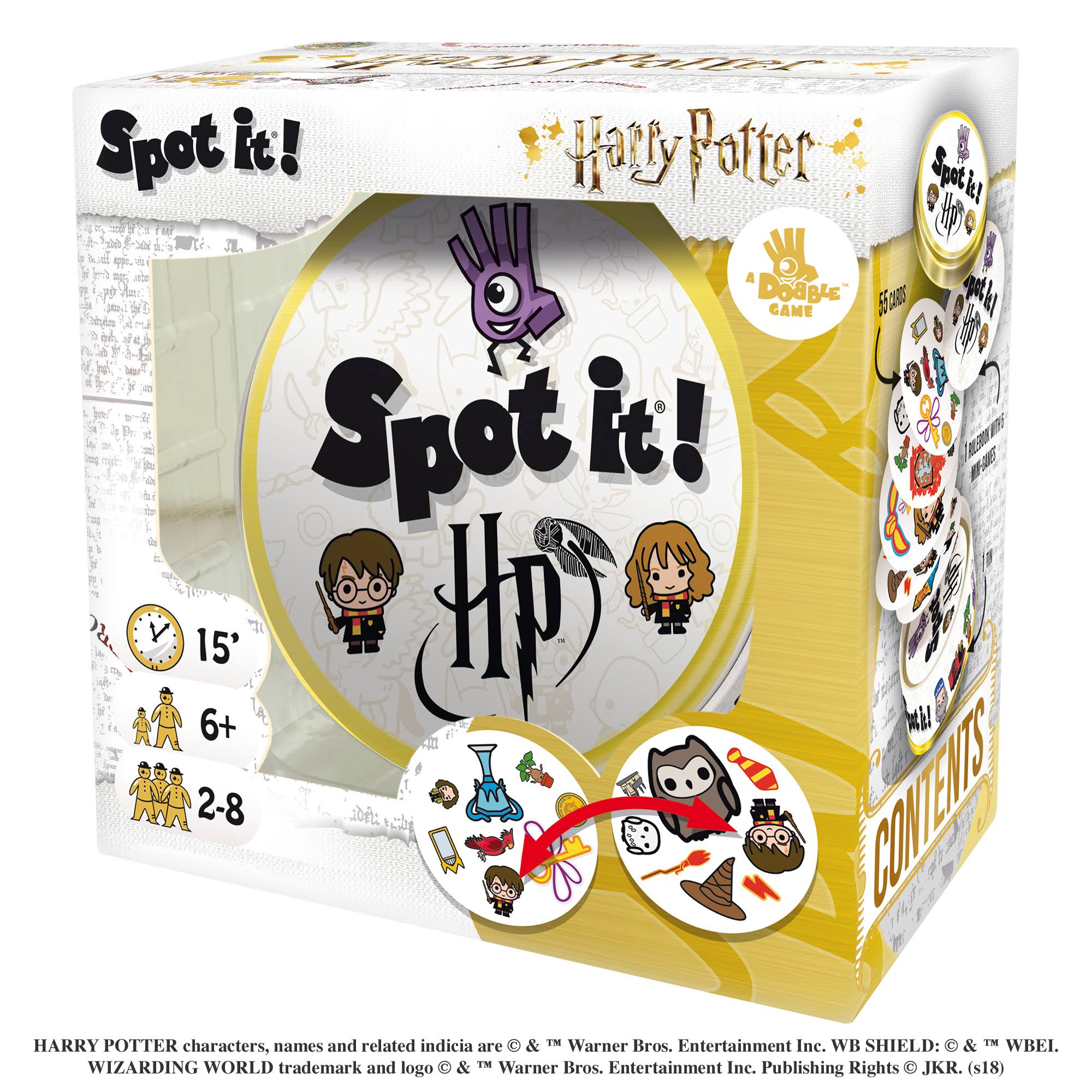 Asmodee Card Games Spot It: Harry Potter (Box)
