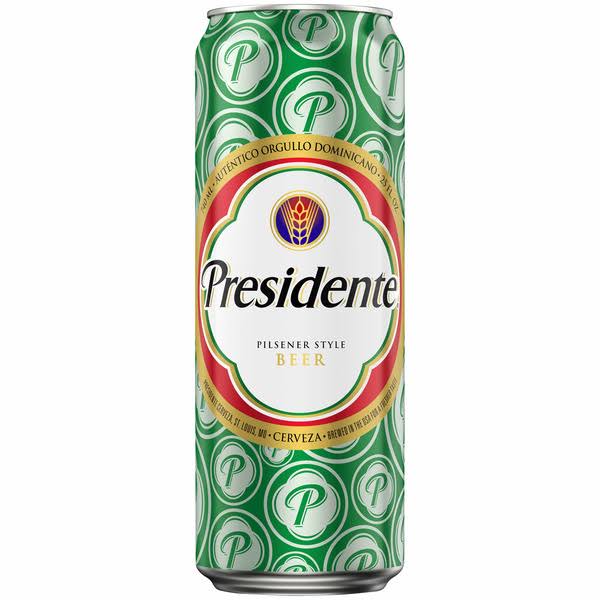 Presidente Pilsener Style Beer - 25 fl oz