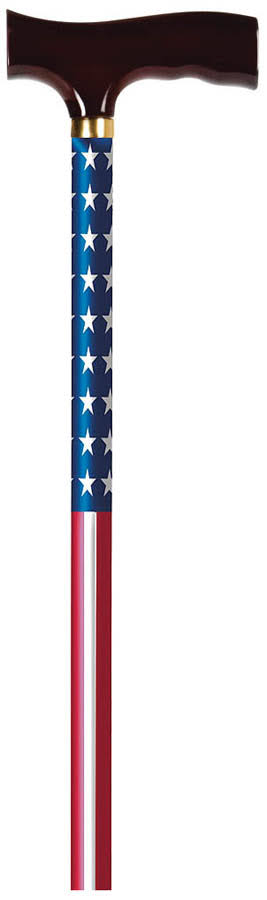 Carex Derby Designer Cane - U.S. Flag