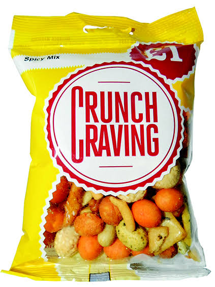 Crunch Cravings Flash Packed Snack Mix - Spicy, 100g