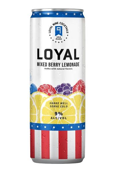 Loyal Nine Lemonade Mixed Berry 64Pk Can