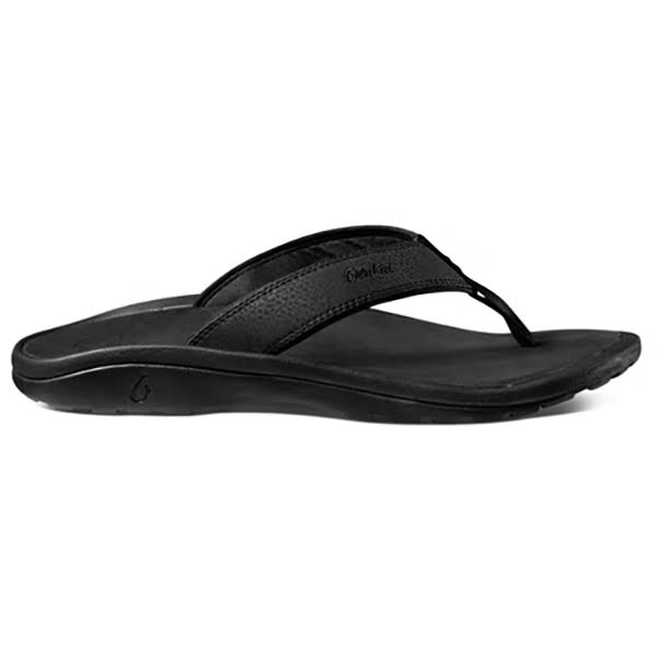 OluKai Ohana Men's Sandal - Black, Size 9 US