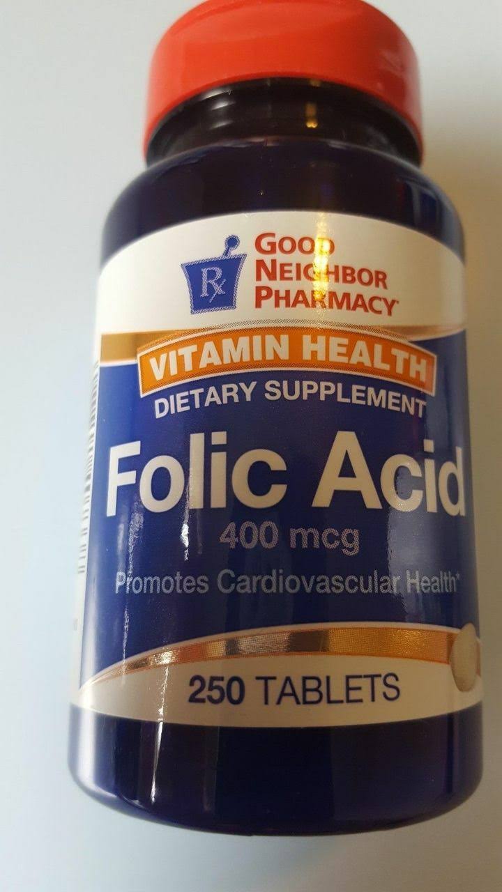 GNP Folic Acid 400 mcg Tablet
