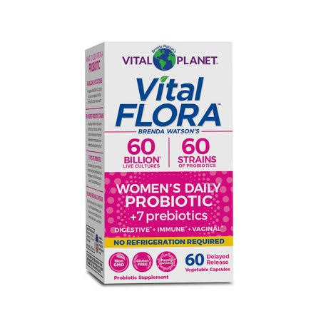 60/60 Probiotic Women's Vital Flora 60 Vcaps