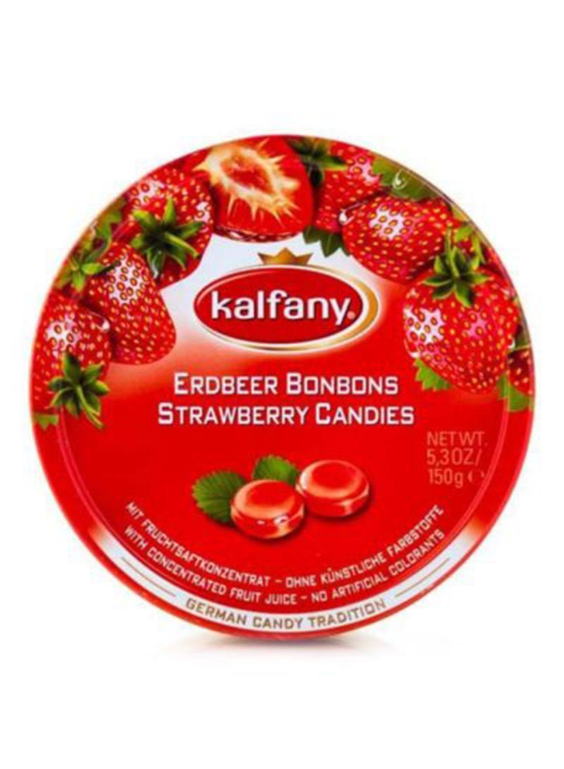 Kalfany Erdbeer Bonbons Strawberry Candies - 150g