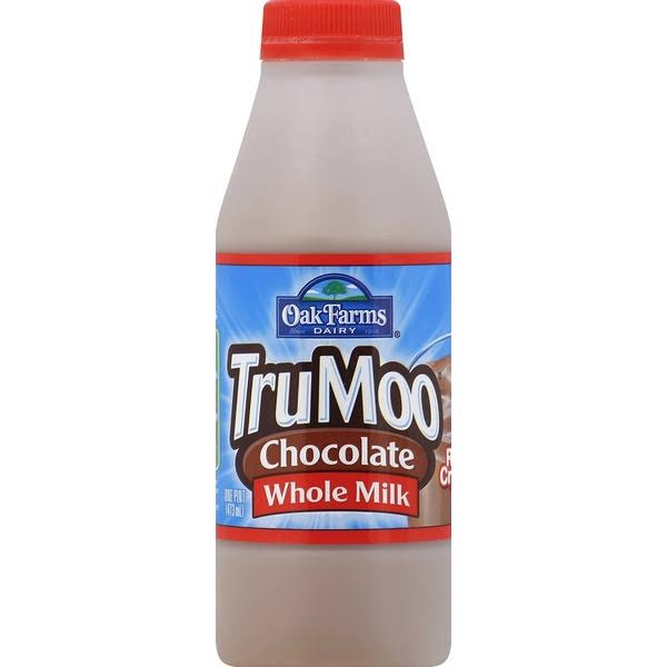 TruMoo Milk, Whole, Chocolate - one pint (473 ml)