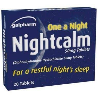 Galpharm One A Night Nightcalm / Sleep Aid 50mg 20 Tablets