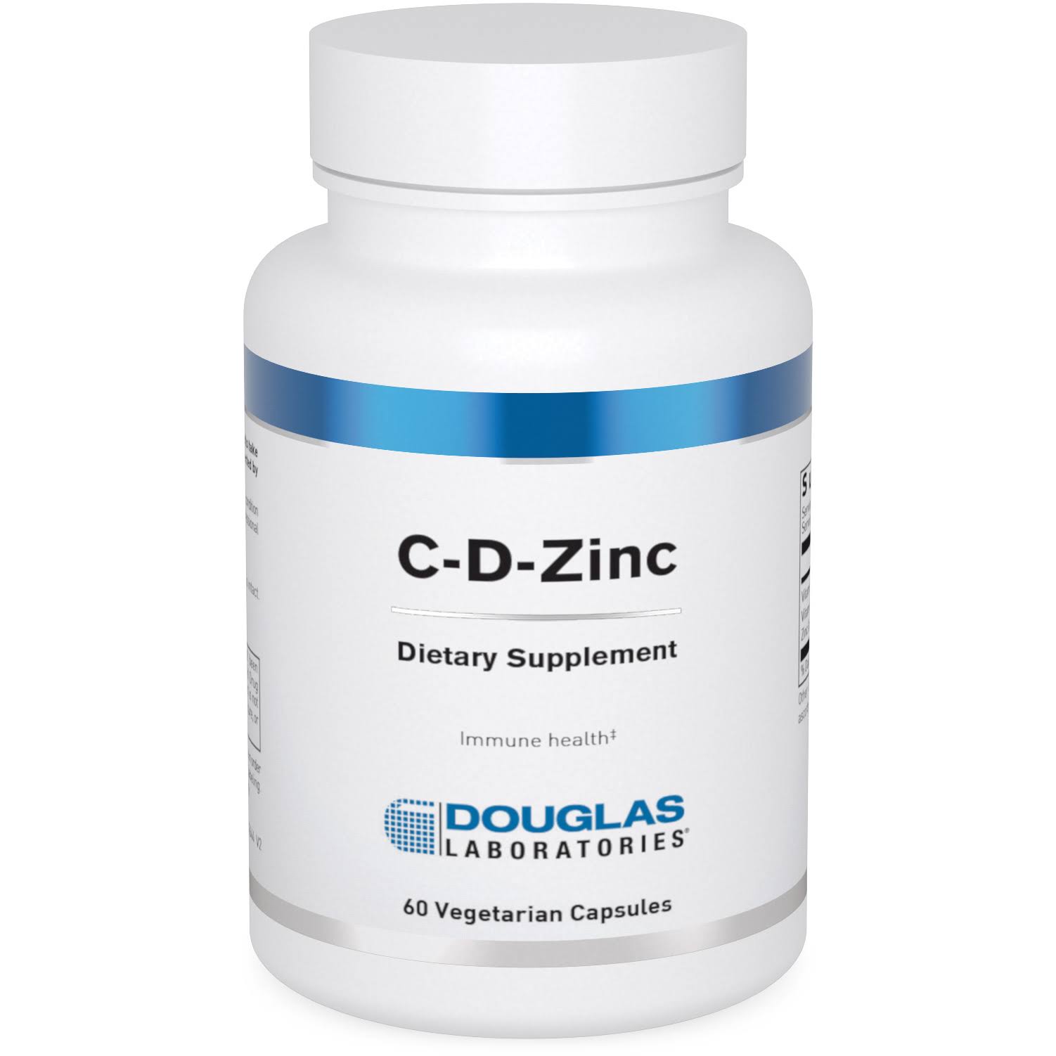 Douglas Laboratories - C-D-Zinc - 60 Capsules, 120 Capsules