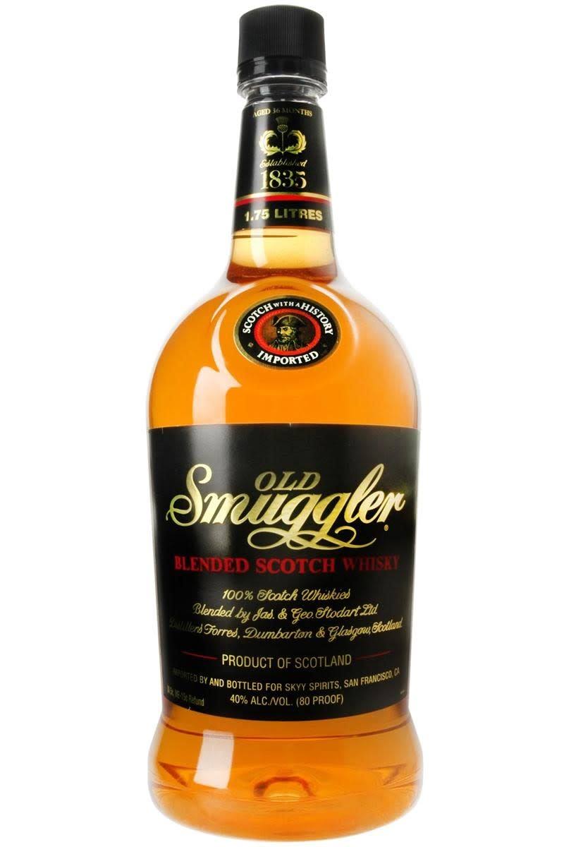 Old Smuggler Scotch Whisky, Blended - 1.75 litres