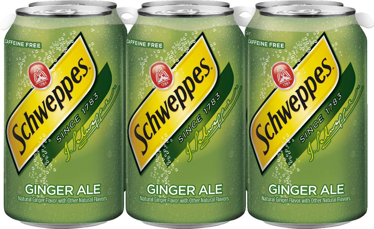 Schweppes Ginger Ale - 12oz, 6pk