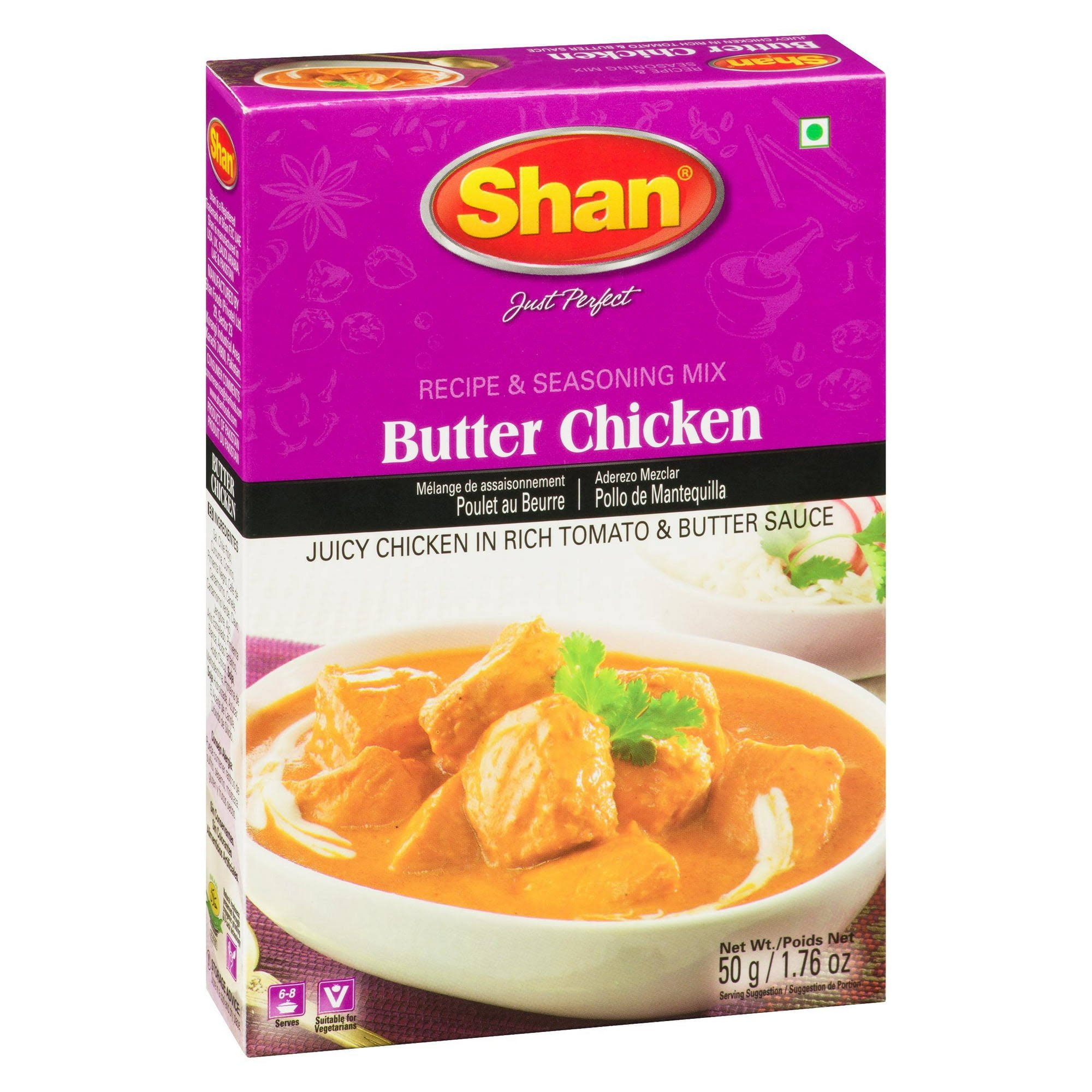 Shan Spice Mix for Butter Chicken - 50g
