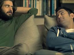 Dhoni features in new Star Sports commercials.
