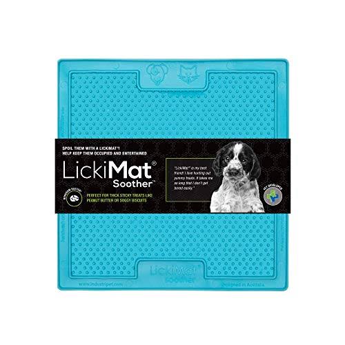 LickiMat Classic Soother, Slow Feeder For Dogs, Boredom And Anxiety Reducer; Perfect For Food, Treats, Yogurt