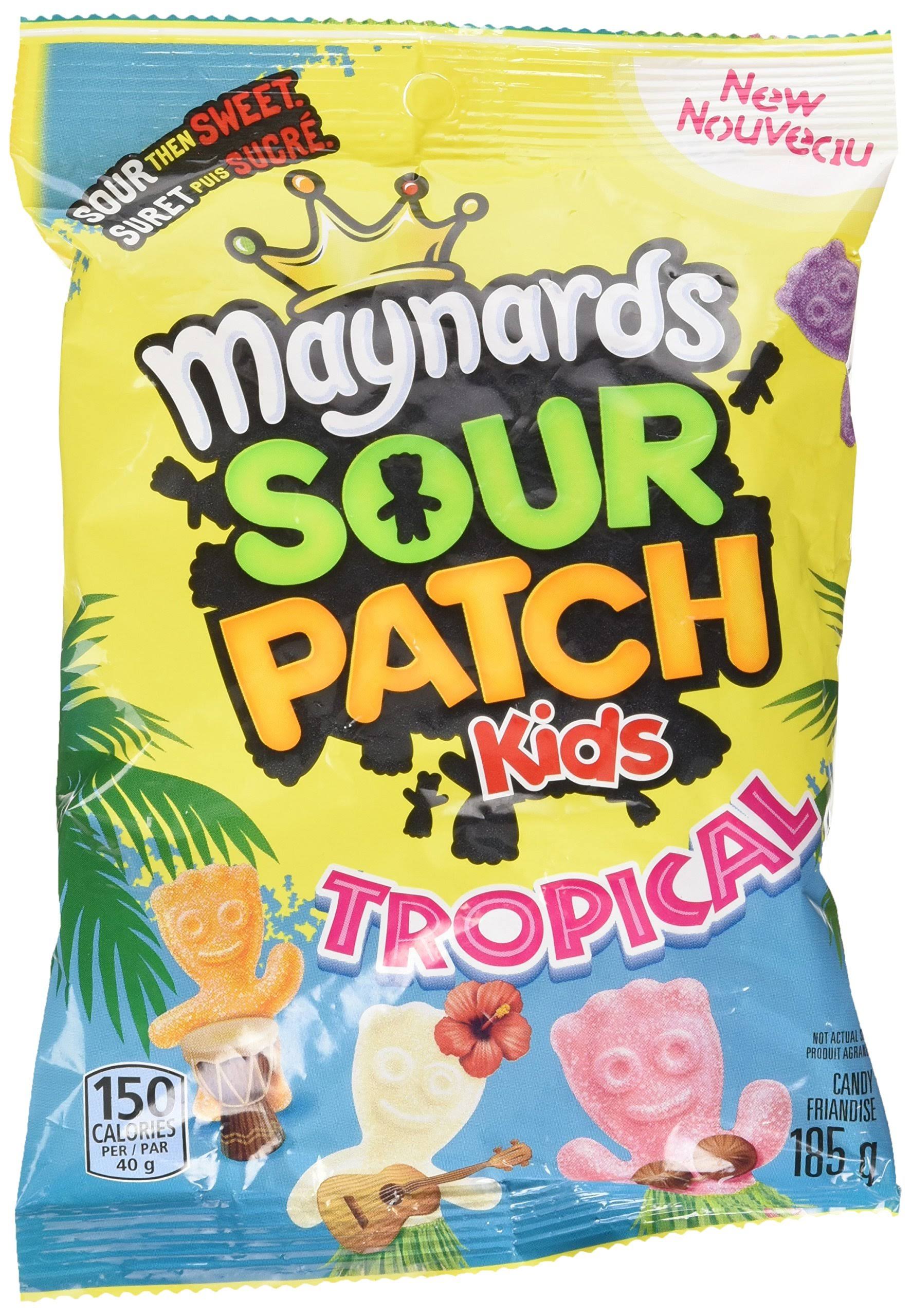 Maynards Sour Patch Kids Tropical Candies - 185 Grams