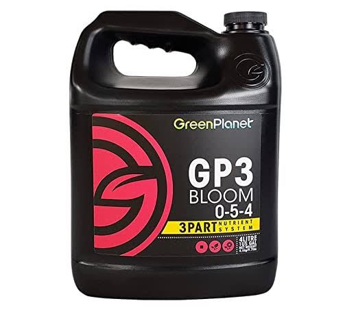 Green Planet Nutrients GP3 Bloom 4 Liter - 3 Part Nutrient System