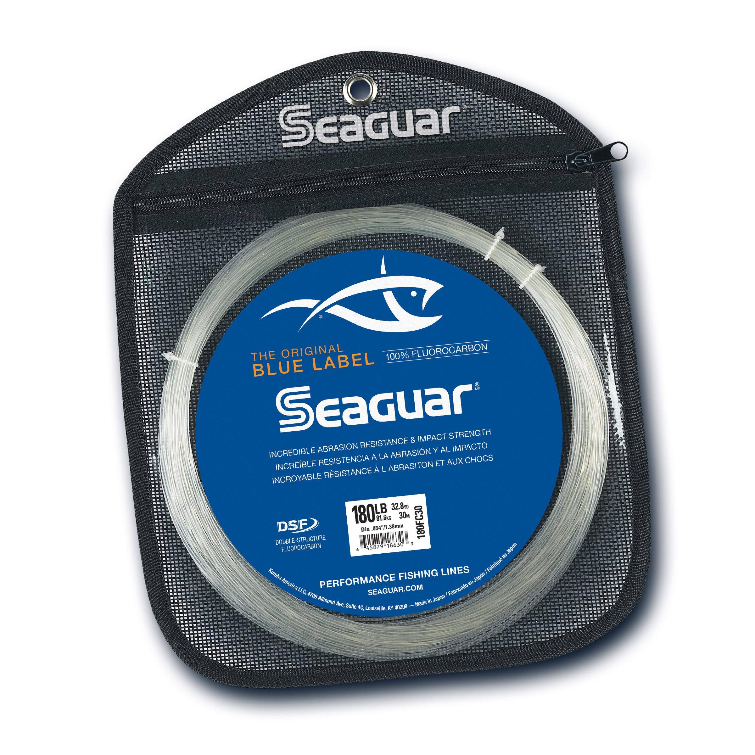Seaguar Blue Label Fluorocarbon Fishing Leader - Clear