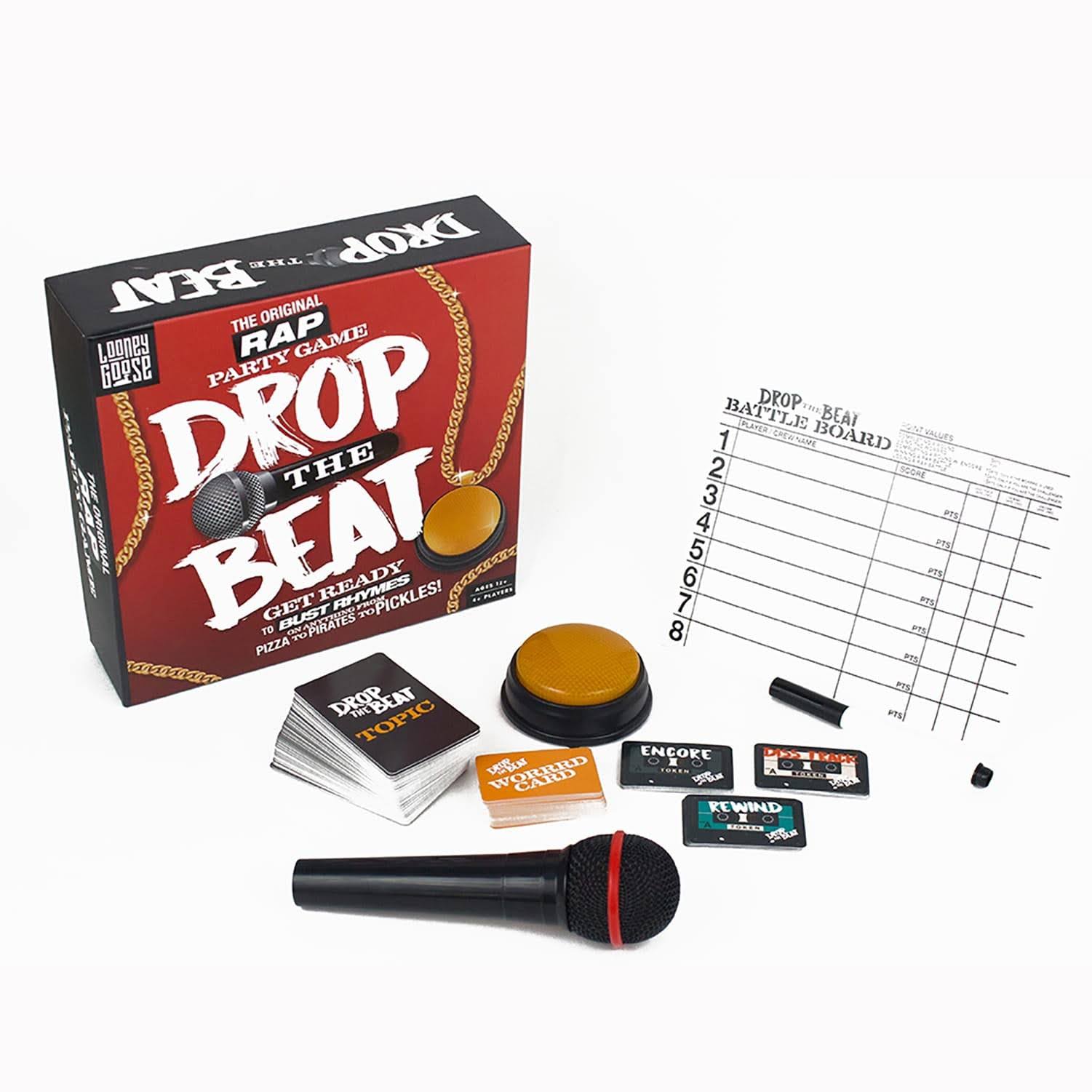 Looney Goose Drop the Beat Board Game