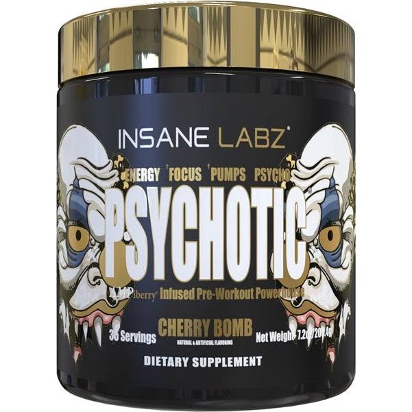 Insane Labz | Psychotic Gold 35 Servings - Cherry Bomb