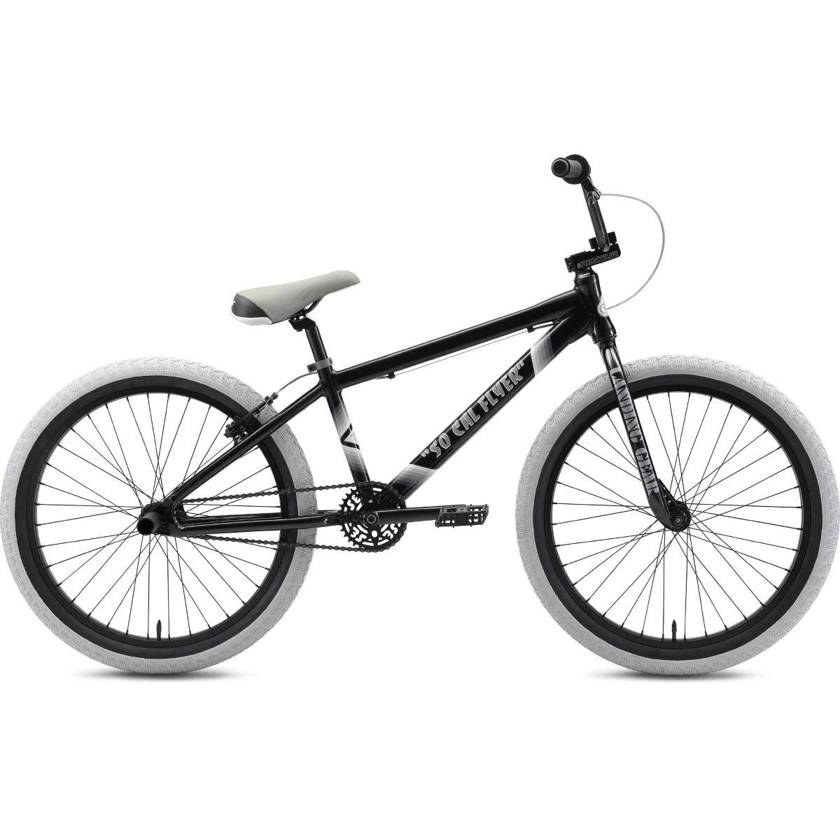 SE Bikes So Cal Flyer 24 - One Size Black | Freestyle BMX Bikes