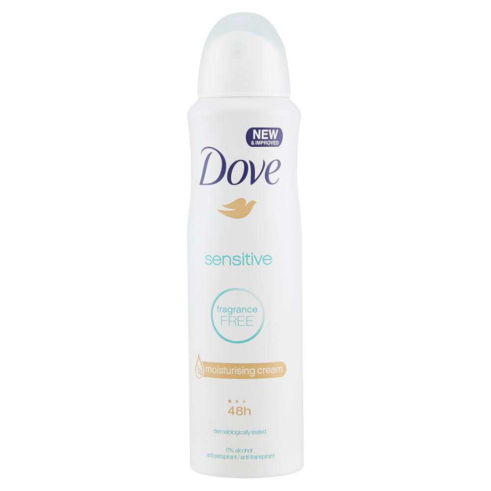 Dove Sensitive Anti Perspirant Deodorant Aerosol - 150ml