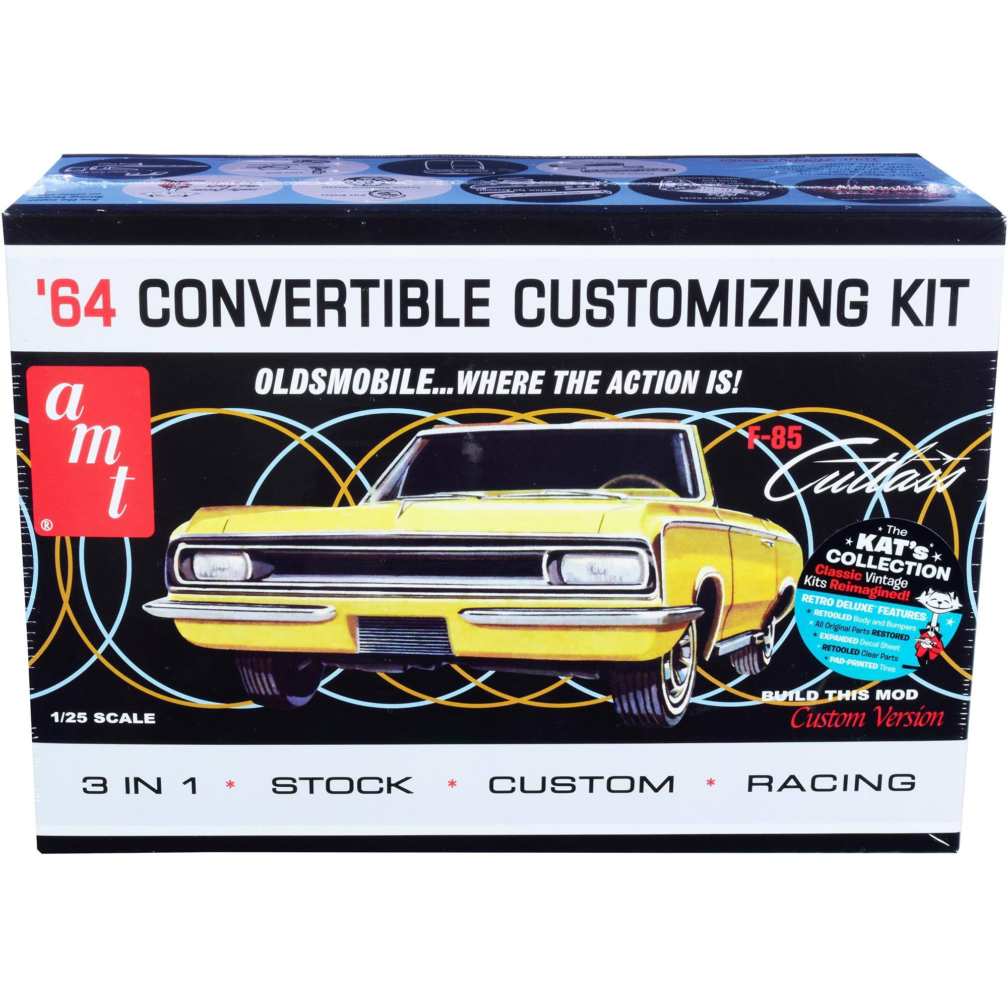 AMT 1/25 1964 Olds Cutlass F-85 Convertible 3-in-1 Model Kit