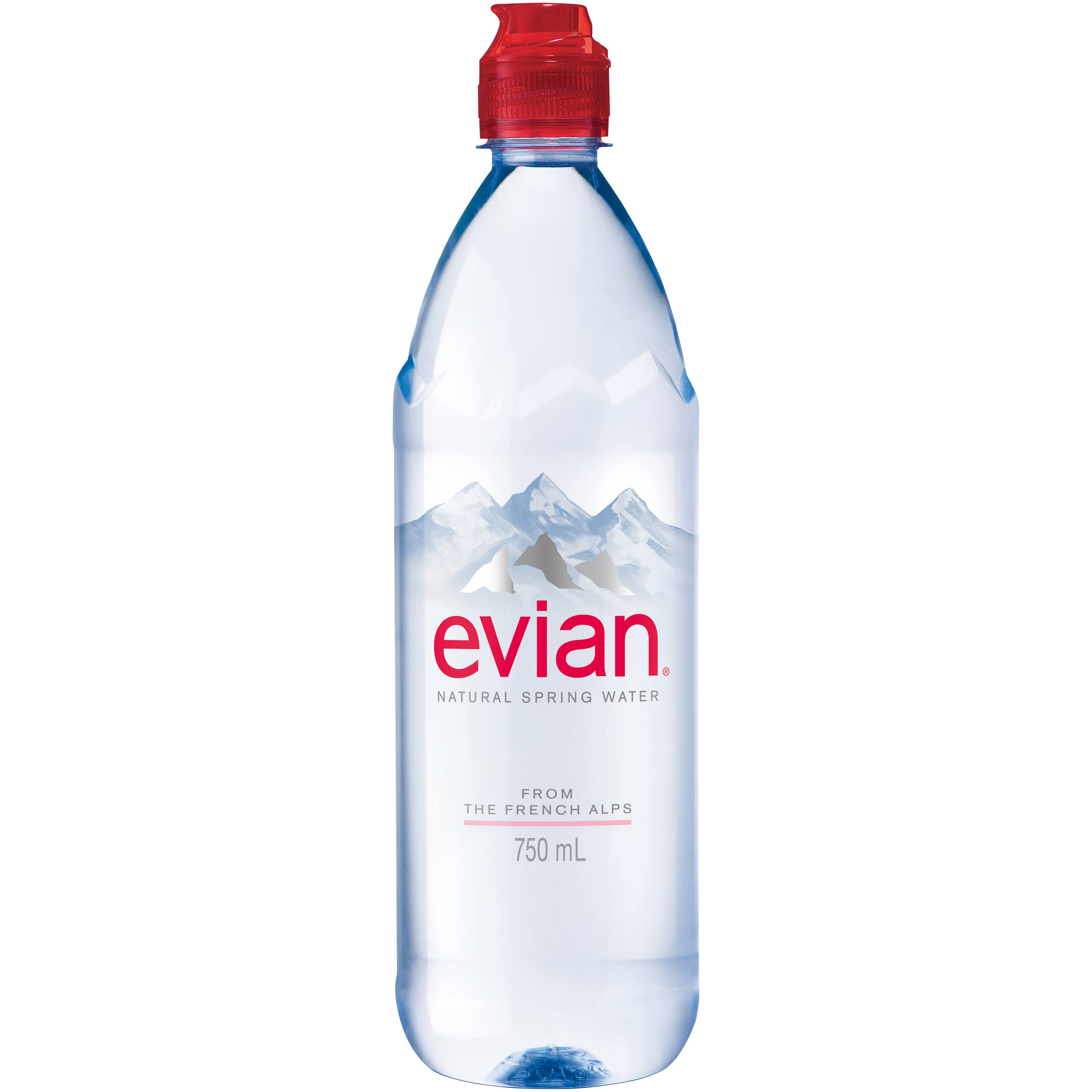 Evian Natural Spring Water - 750ml
