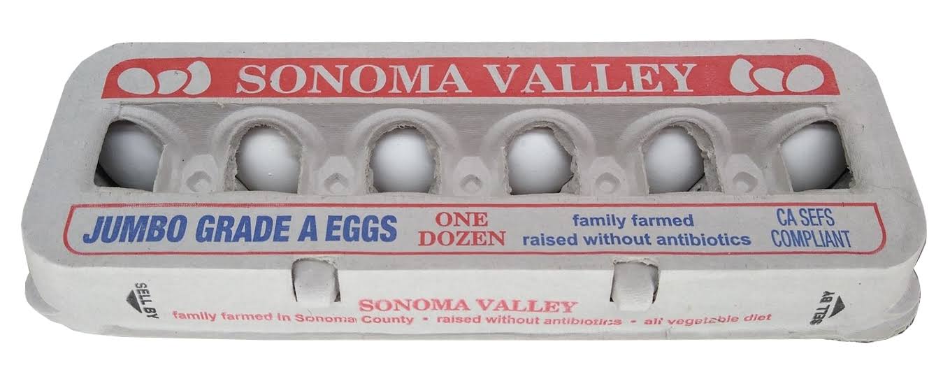 • Dairy, Eggs & Cheese Sonoma Valley Jumbo Grade A 12