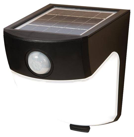All Pro Outdoor Security Solar Powered Led Wedge Light - 300 Lumen