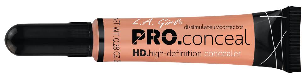 L.A. Girl Pro Conceal HD Concealer - Peach Corrector, 0.28oz