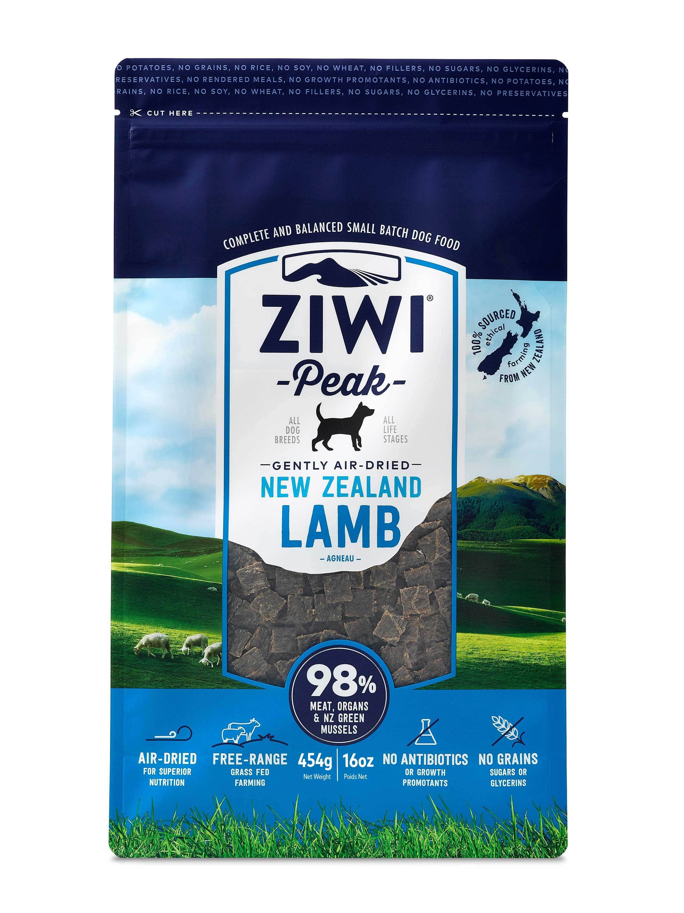 ZiwiPeak Daily-Dog Dog Food - Lamb Cuisine Lamb, 454g
