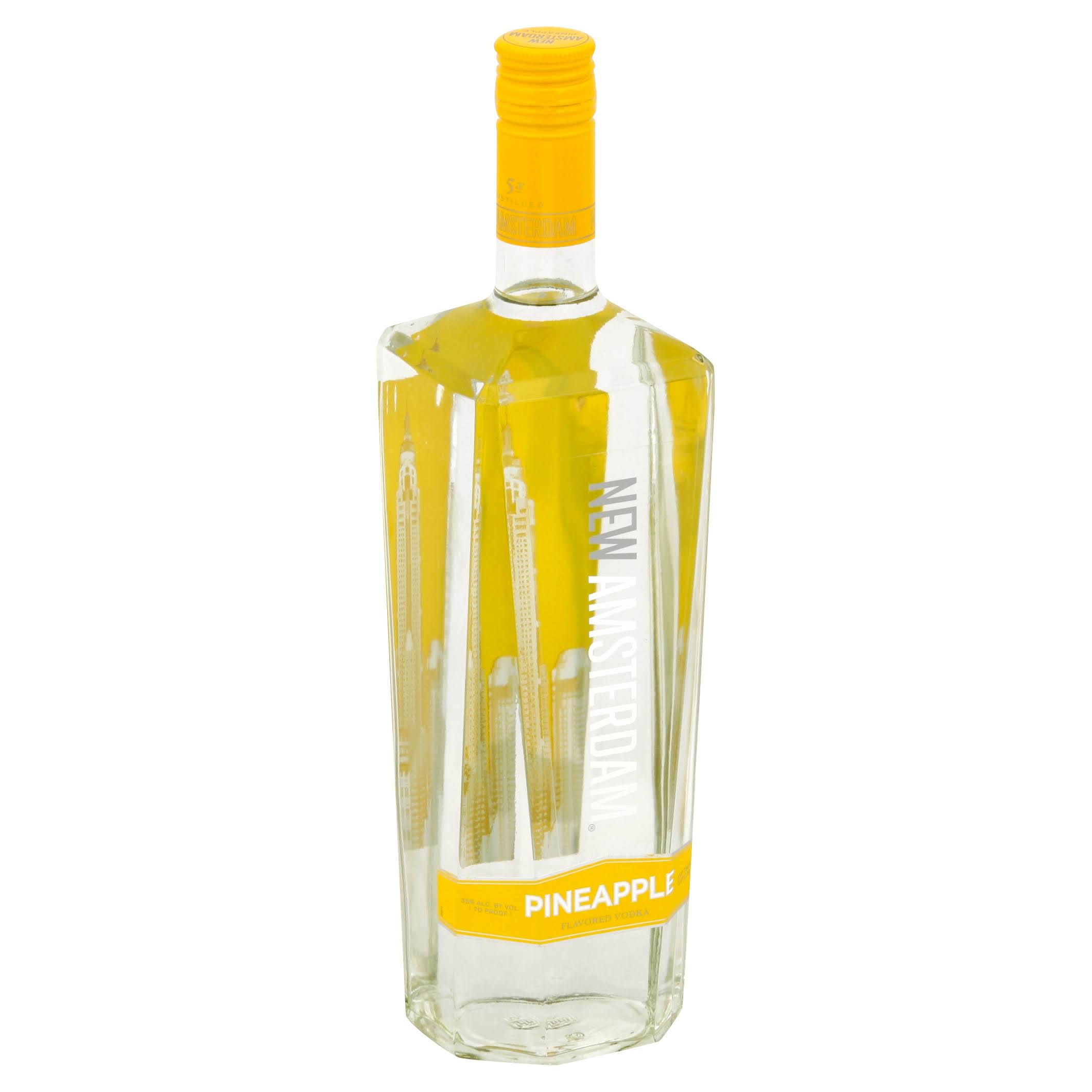 New Amsterdam Vodka, Pineapple Flavored - 1 l