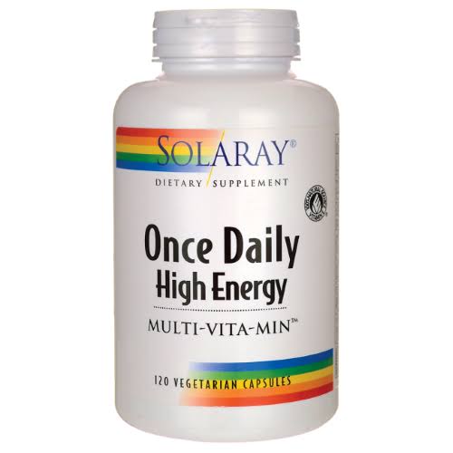 Solaray, Once Daily, High Energy, Multi-Vita-Min, 120 VegCaps