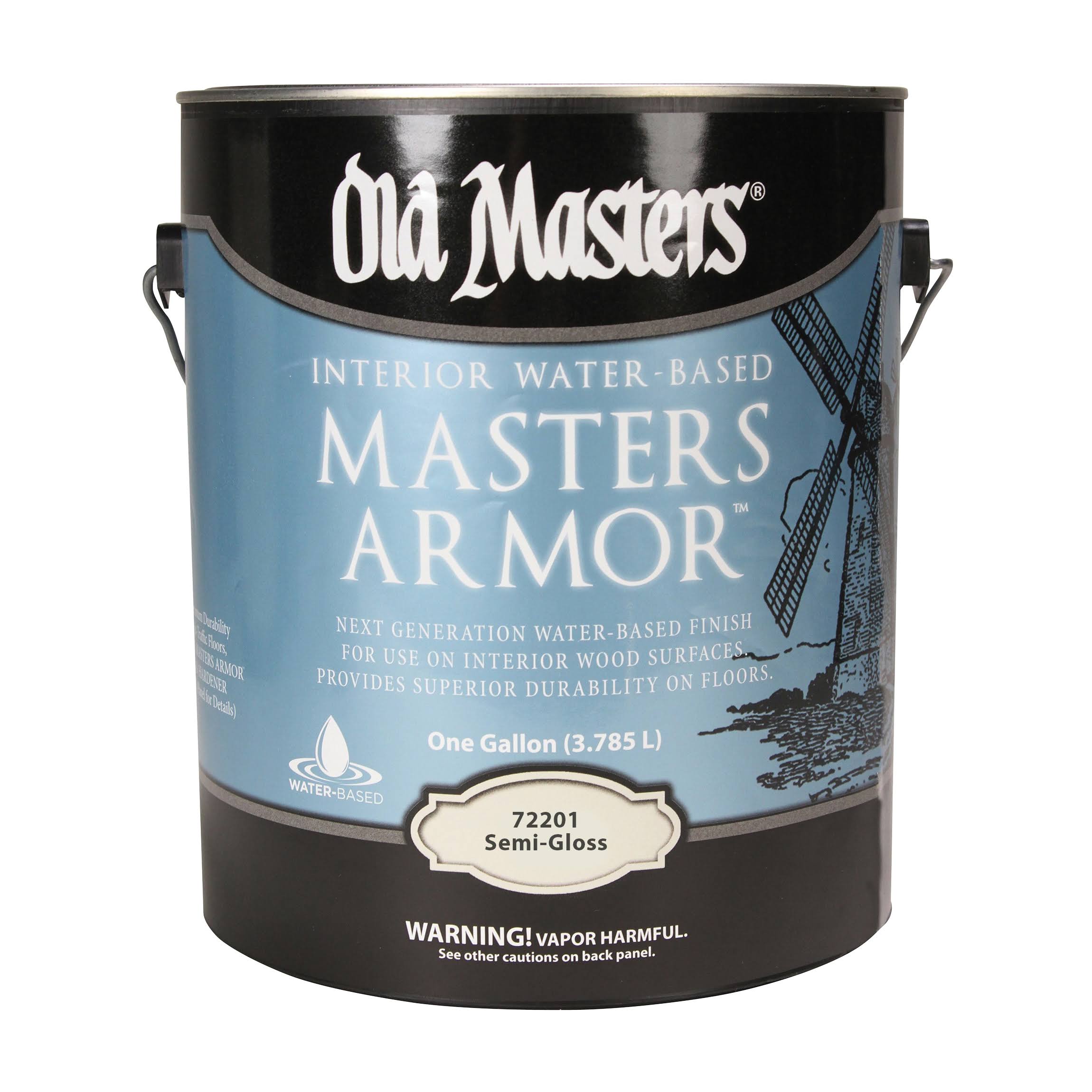 Old Masters 72201 Master Armor, Semi-Gloss, 1 Gallon