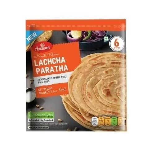 Lachcha Paratha (6 pcs) - Haldiram's