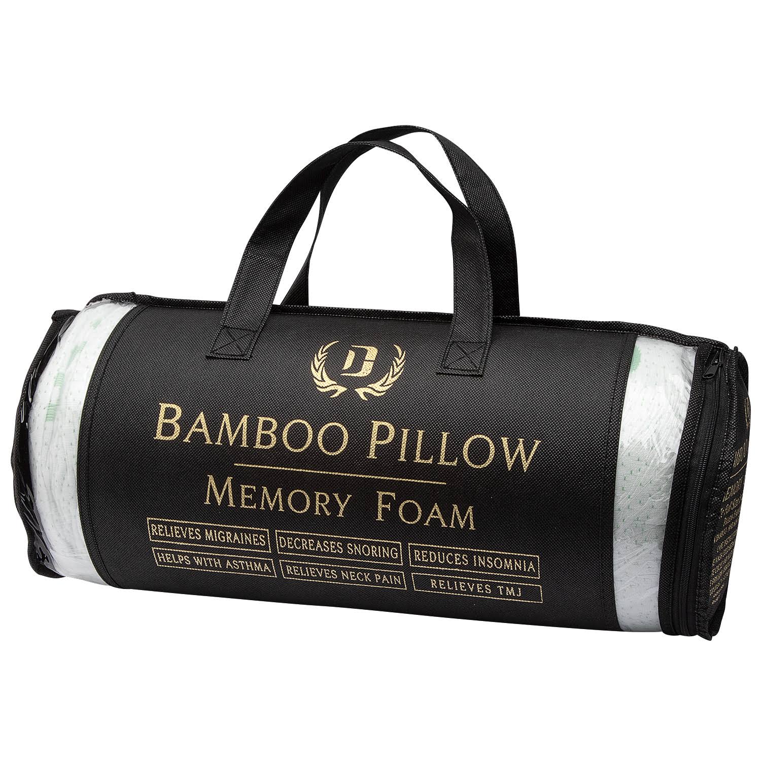 Dahdoul Ddi Bamboo Memory Foam Pillow Queen