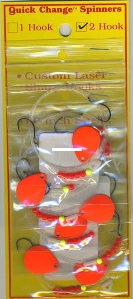 Quick Change WS20 Crawler Harness - 2 Hooks, Orange, Carded - WS20