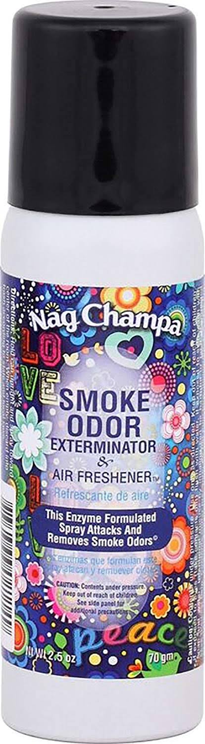 Smoke Odour Exterminator 70ml Mini Spray, (Nag Champa)