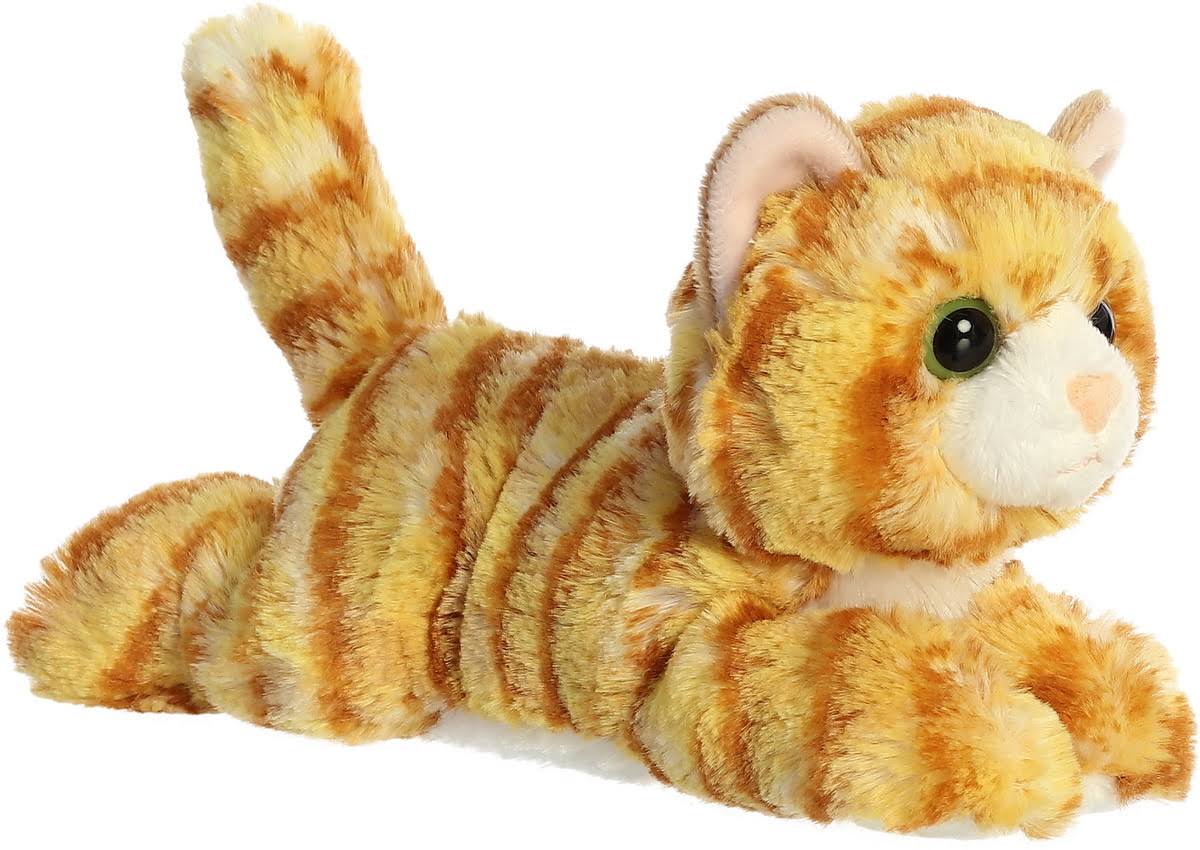 Aurora: Mini Flopsie - Ginger Cat Plush Toy