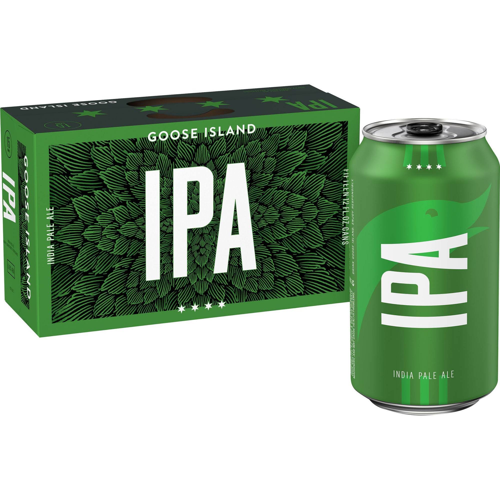 Goose Island Beer, IPA - 15 pack, 12 fl oz cans