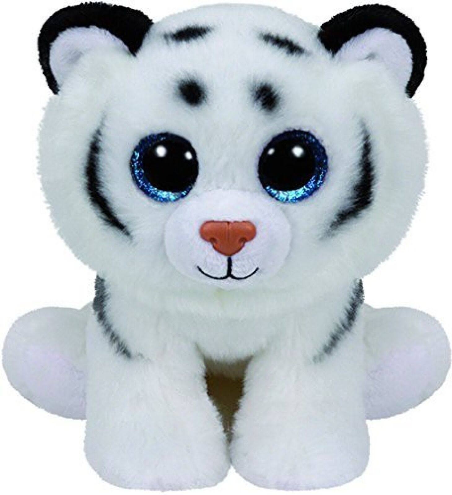 T.Y White Tiger Tundra Plush