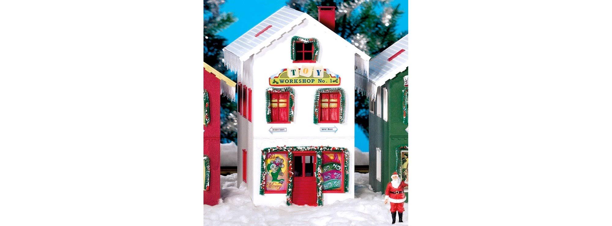 Piko 62712 North Pole Toy Workshop #1 Built-Up