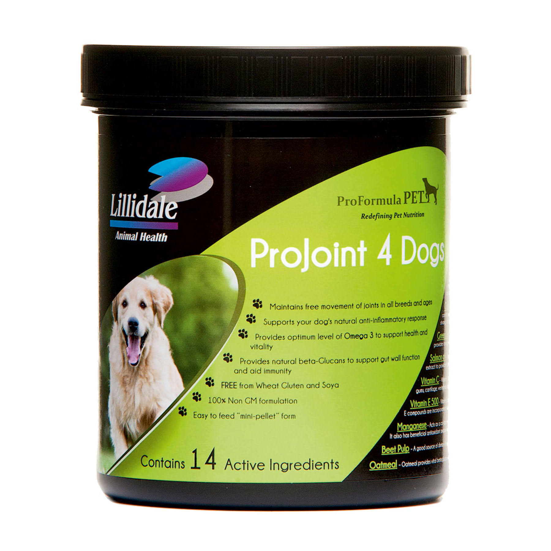 Lillidale Projoint 4 Dogs Supplement - 500g, One Colour
