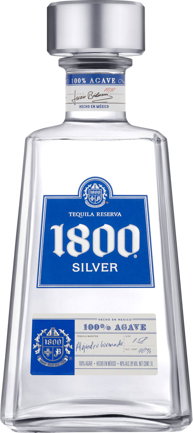 1800 Silver Tequila, Reserva - 1 l