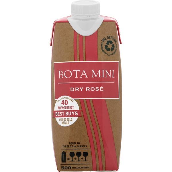 Bota Mini Dry Rose, California - 500 milliliters