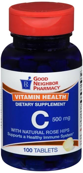 GNP Vitamin C 500 mg Prolonged Release,Supports Immune System,100 ct